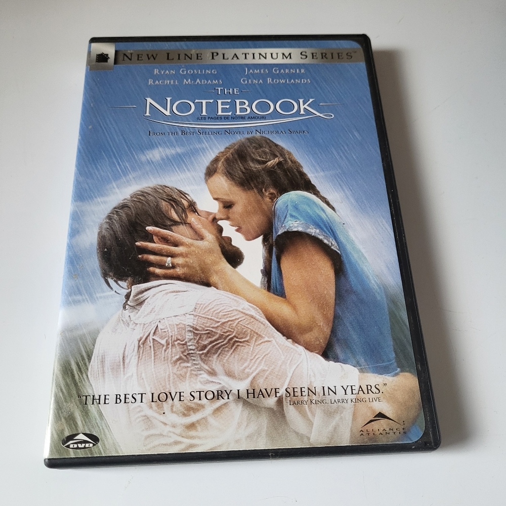 The Notebook on DVD